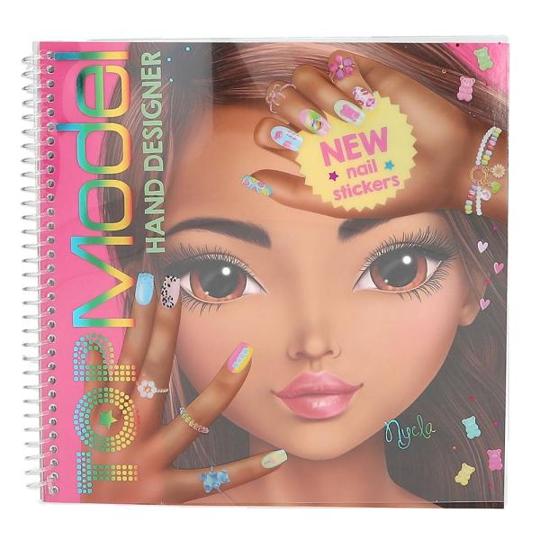 Top Model Hand Designer kreativní pracovní kniha pro design nehtů
