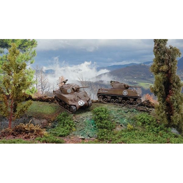 Fast Assembly tanky 7518 – M4A3 75 mm SHERMAN (1:72)