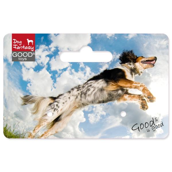 Hračka Dog Fantasy Ball míč s rukojetí pískací 15cm (obrázek 4)