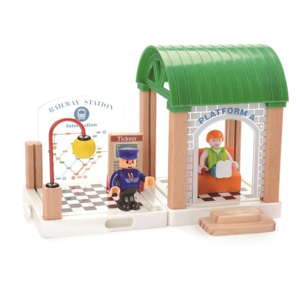 2Kids Toys Vláčkodráha Město a Vesnice 200 dílů