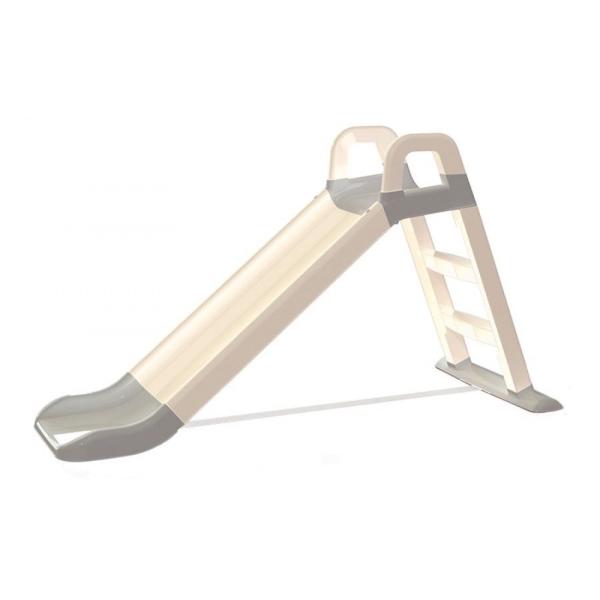 DOLONI Šmykľavka 140 cm béžovo-šedá