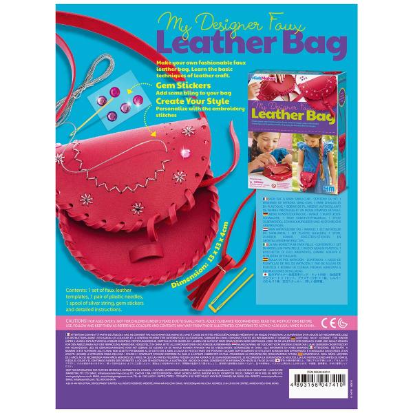 4M Výroba kabelky z umělé kůže