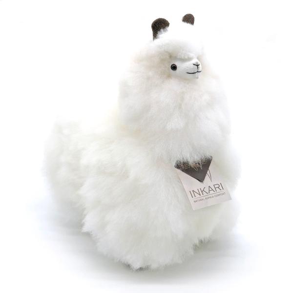 INKARI Plyšová hračka Alpaca Medium Ivory White 32cm