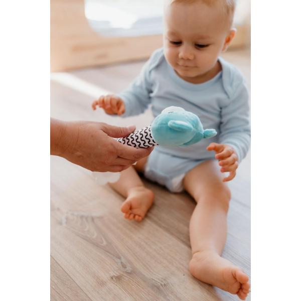 Medvídek babyted pískátko/kousátko medvěd plyš 25cm (obrázek 10)