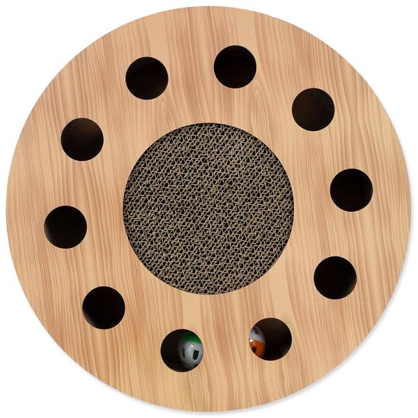 Škrábadlo Magic Cat Interactive kruh 1 kartonové 33x33x6cm