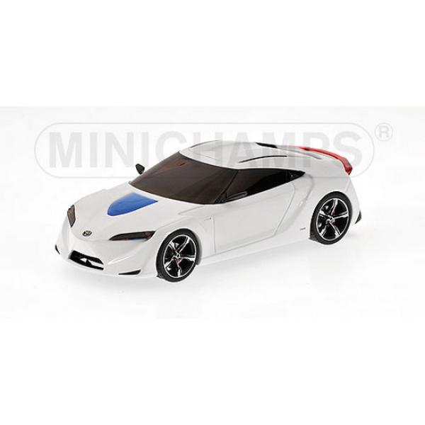 1:43 TOYOTA FT-HS 2008 WHITE METALLIC