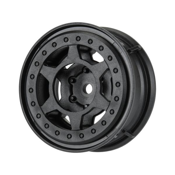 Pro-Line disk 1.55" 1:10 Holcomb Crawler Bead-Loc H12 černý (2)
