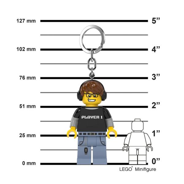 LEGO Minifigures Hráč videoher svítící figurka (HT) (obrázek 5)