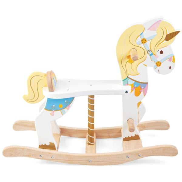 Le Toy Van Petilou Dřevěný houpací jednorožec
