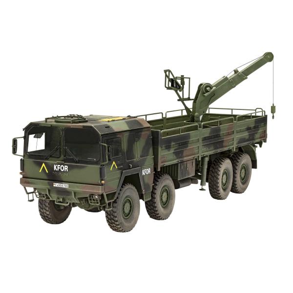 Plastikový ModelKit vojenský 03367 - MAN 10t milgl 8x8 Truck (1:35) (obrázek 3)