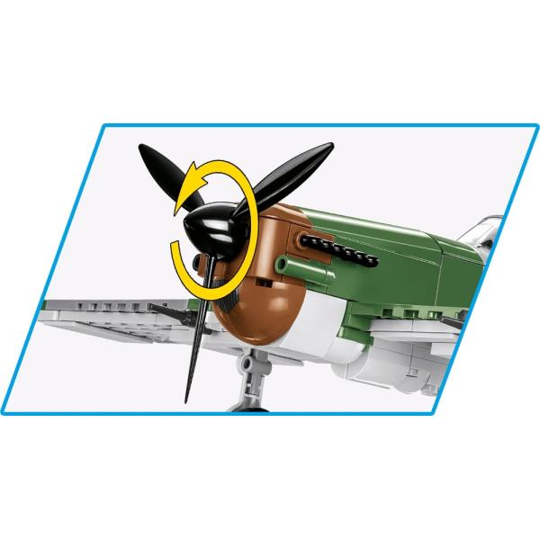 Cobi 5724 Morane-Saulnier MS.406 (obrázek 5)