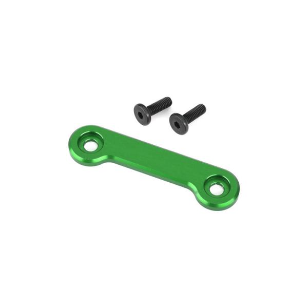 Traxxas podložka krídla hliníková zeleno eloxovaná