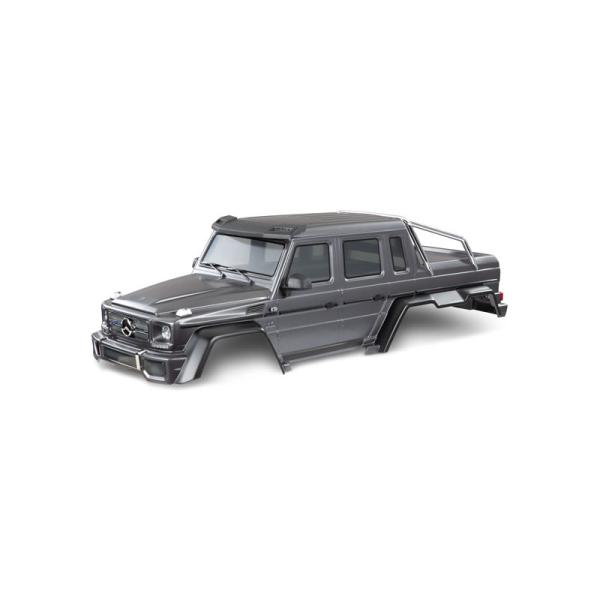 Traxxas karosérie Mercedes-Benz G 63 stříbrná (bezsponková)