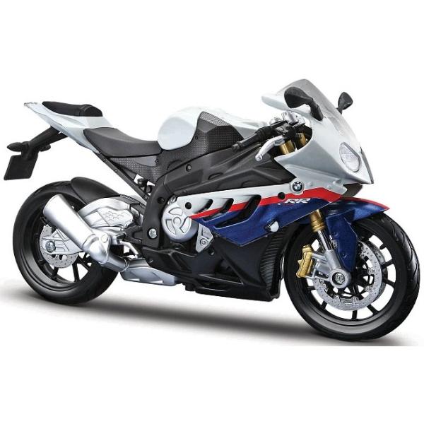 Maisto - Motocykel so stojanom, BMW S 1000 RR, 1:12