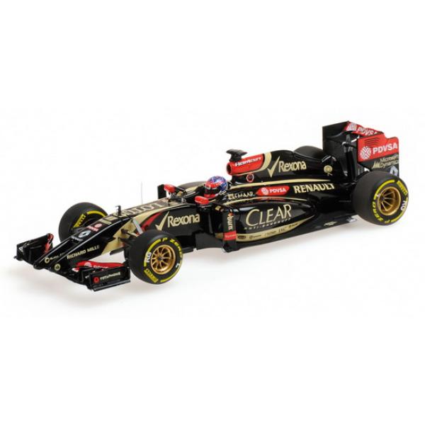 1:43 LOTUS F1 TEAM RENAULT E22 - ROMAIN GROSJEAN - 2014