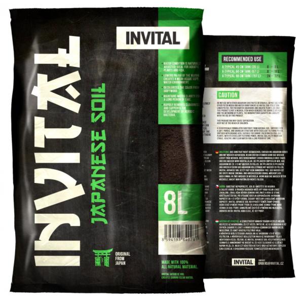 INVITAL Japanese Soil 8l Normal japonský substrát