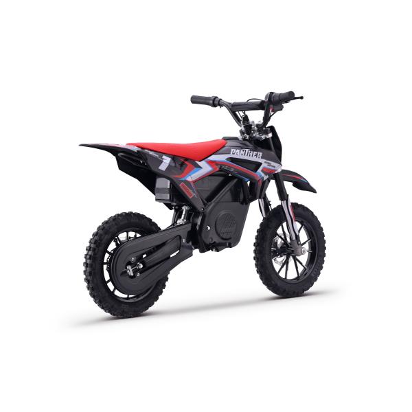 Elektrický Motocross pro děti Beneo Motors Panther červený - 550W (obrázek 6)