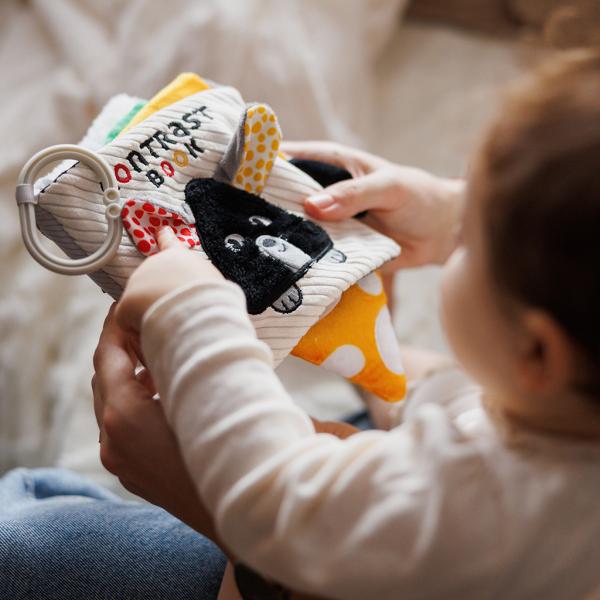 BABYONO Knížka senzorická kontrastní Mouse 0 m+ (obrázek 7)