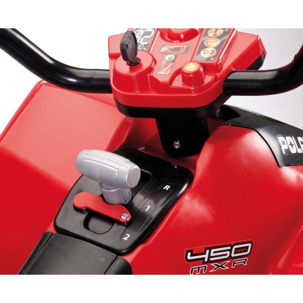 Peg Perego Polaris Outlaw 12V - 330W červená (obrázek 3)