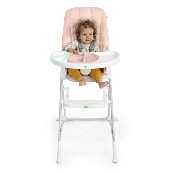 INGENUITY Židle jídelní skládací Sun Valley™ Pink 6m+ do 15 kg (obrázek 3)