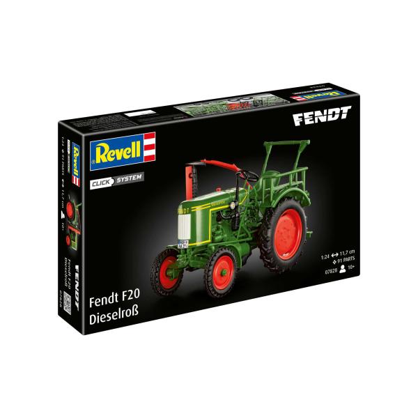 EasyClick traktor 07828 - Fendt F20 Dieselroß (1:24)