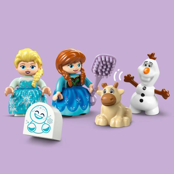 LEGO® DUPLO® 10455 Ledové království: Anna a Elsa a oslava na hradě (obrázek 7)