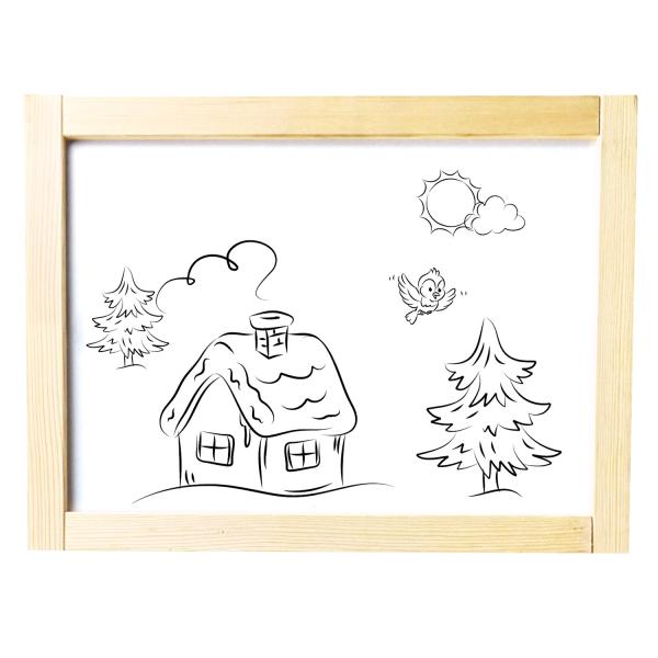 Bino Magnetická tabule oboustranná (farma) (obrázek 5)