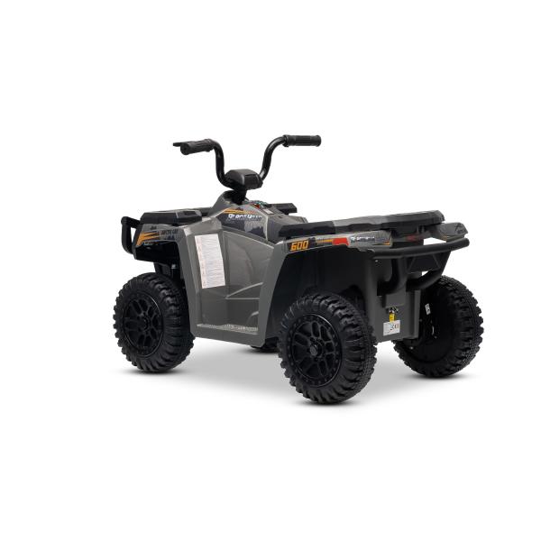 Licencovaná elektrická čtyřkolka Arctic Cat 12V se zadním pohonem, šedá, LED světla, Líti (obrázek 11)
