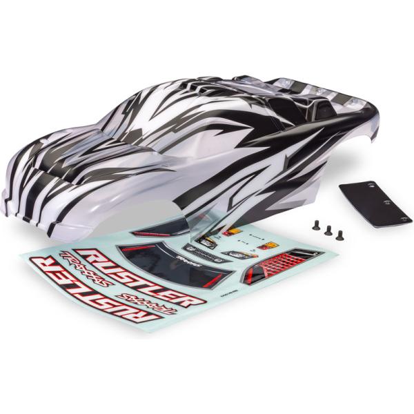 Carrocería Traxxas Rusler 2WD ProGraphix (sin clips)
