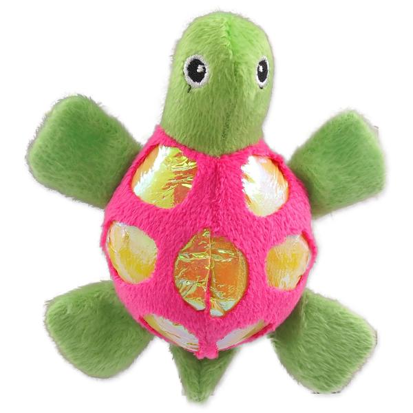 Hračka Magic Cat želva plyš s catnipem mix 11cm