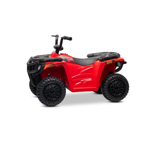 Licencovaná elektrická čtyřkolka Arctic Cat 12V se zadním pohonem, červená, LED světla, L (obrázek 6)