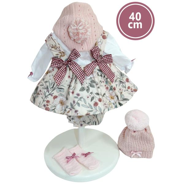 Llorens 540G GRETA – realistická panenka s měkkým látkovým tělem – 40 cm