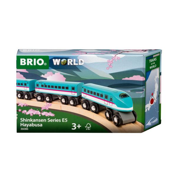 Brio Edice Světové vlaky - Schinkansen Hayabusa E5 (obrázek 6)
