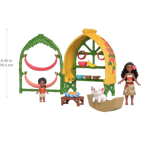 Mattel Vaiana malá panenka a sestra ve vesničce (obrázek 3)