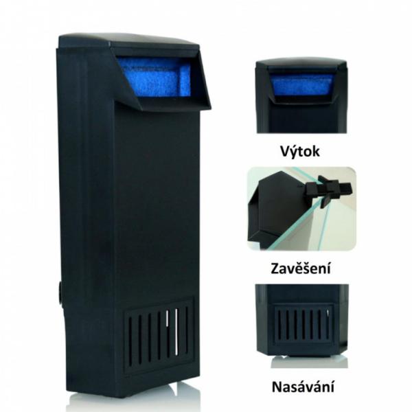 UP Aqua Vnitřní závěsný filtr 500 l/h