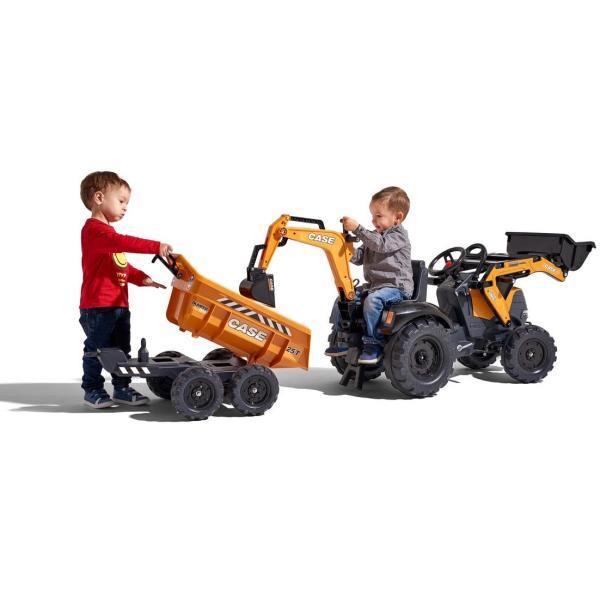 Falk Šlapací traktor 997W Case CE 580 Super N oranžový (obrázek 3)