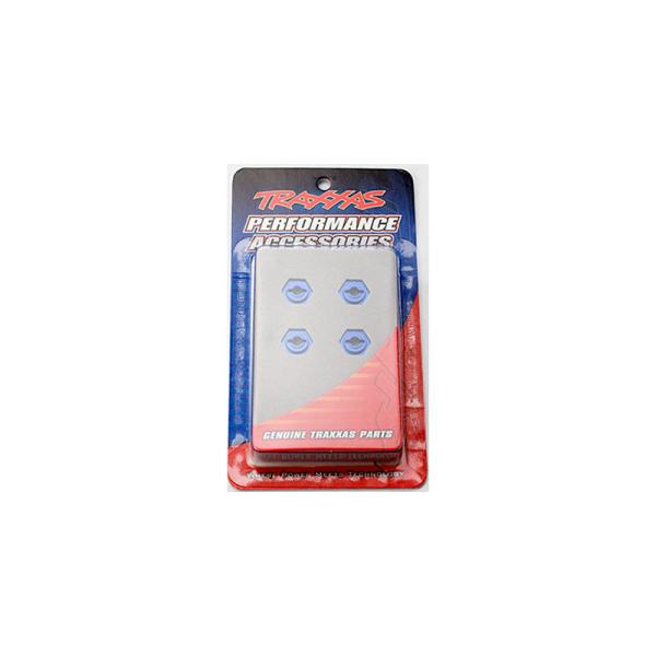 Traxxas náboj kolesa hliníkový modrý (4)