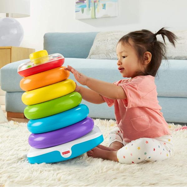 Mattel Fisher Price Obří kroužky na tyči GJW15 (obrázek 4)
