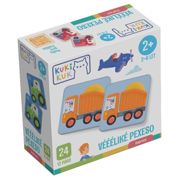 KukiKuk 80001 Velké pexeso Doprava
