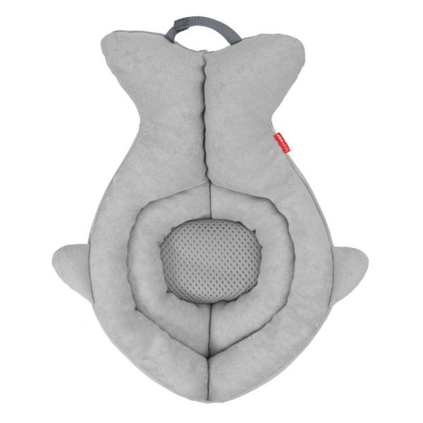 SKIP HOP Podložka do koupele froté Moby Grey 0-6m (obrázek 3)