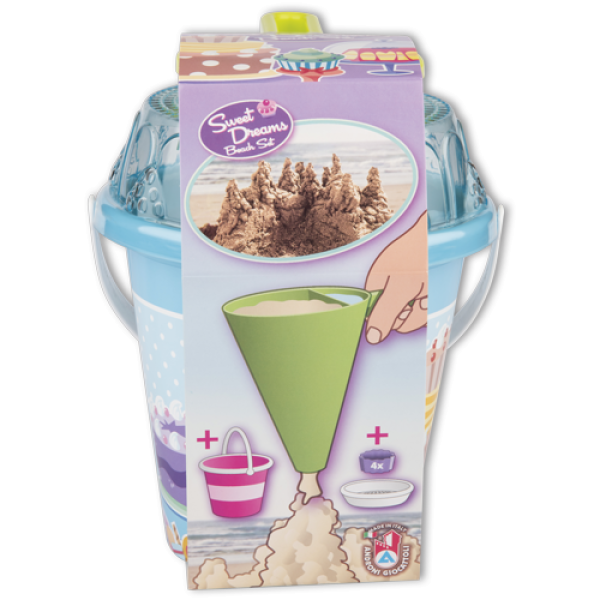 Androni Sada na písek s nálevkou – modrá