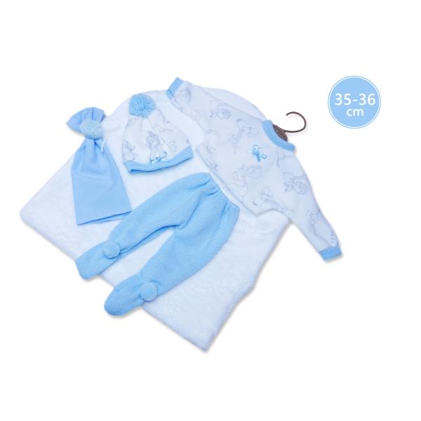 Llorens M635-71 oblečení pro panenku NEW BORN velikosti 35-36 cm