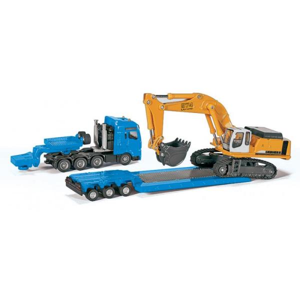 Siku Super – Těžký náklad s podvalníkem, měřítko 1:87