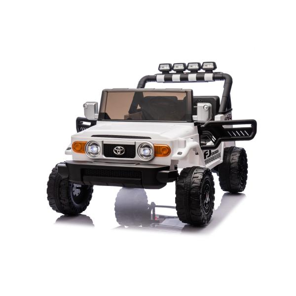 Elektrické autíčko Toyota FJ Cruiser XXL s pohonem 4x4, licencované (Dvou místné), bílé, (obrázek 10)
