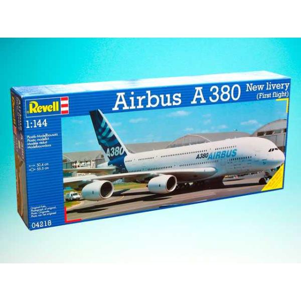 Plastic modelky letadlo 04218 - Airbus A380 "New Livery" (1: 144)