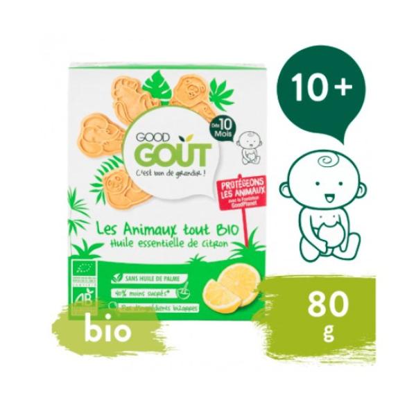 GOOD GOUT BIO Zvířátka citrónová 80 g (obrázek 4)