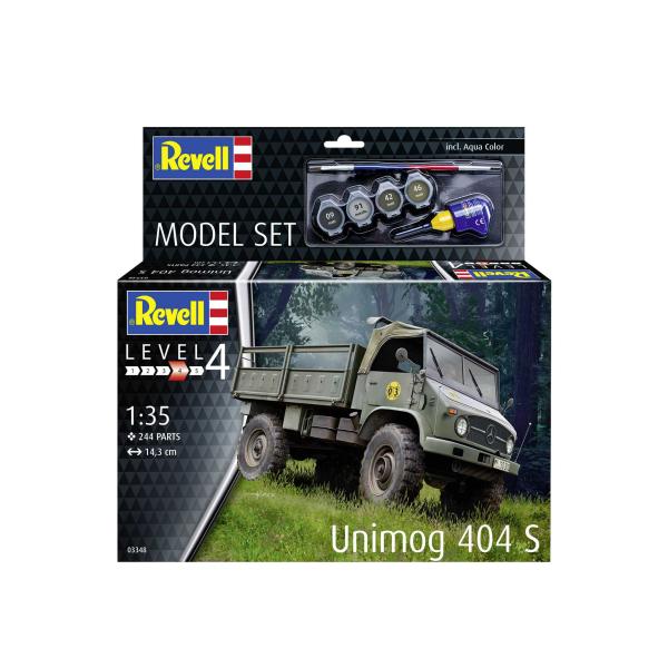 ModelSet military 63348 - Unimog 404 S (1:35) (obrázek 10)