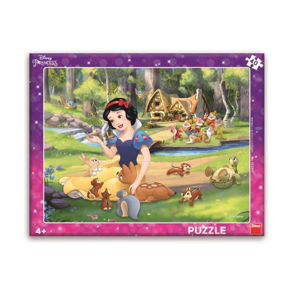 Dino SNEHULENKA A JEJÍ ZVÍŘÁTKA 40 deskové Puzzle