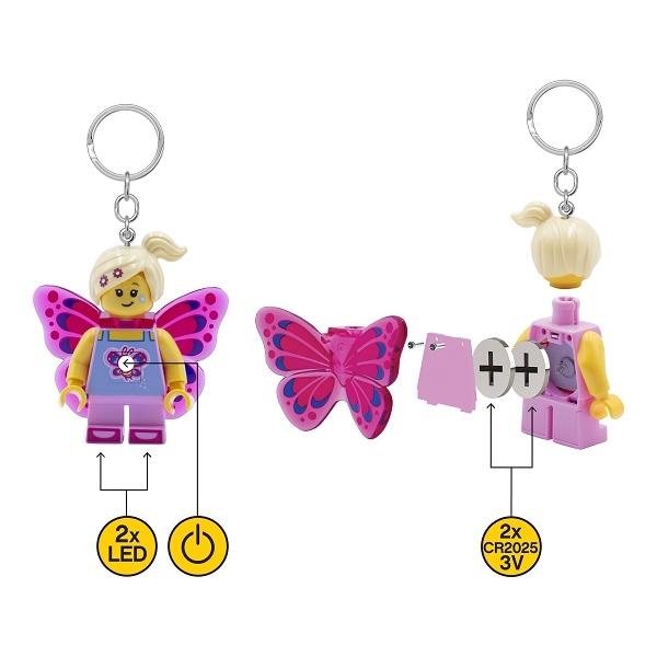 LEGO ikonická motýľová dievčenská svietiaca figurka (HT) (obrázek 6)