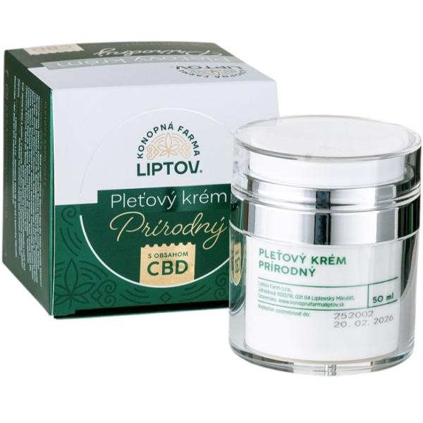 CBD Krém Prírodný LUXURY 50 ml